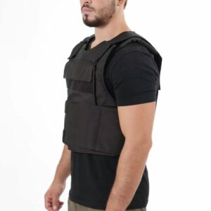 TZZ BULLETPROOFVEST BLACK » החייל אפוד מגן פנימי נגד ירי 9 מ"מ (שכפ"ץ) - Bulletproof Vest