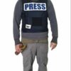TZZ PRESS VEST » החייל אפוד עיתונאים PRESS מצדה ארמור